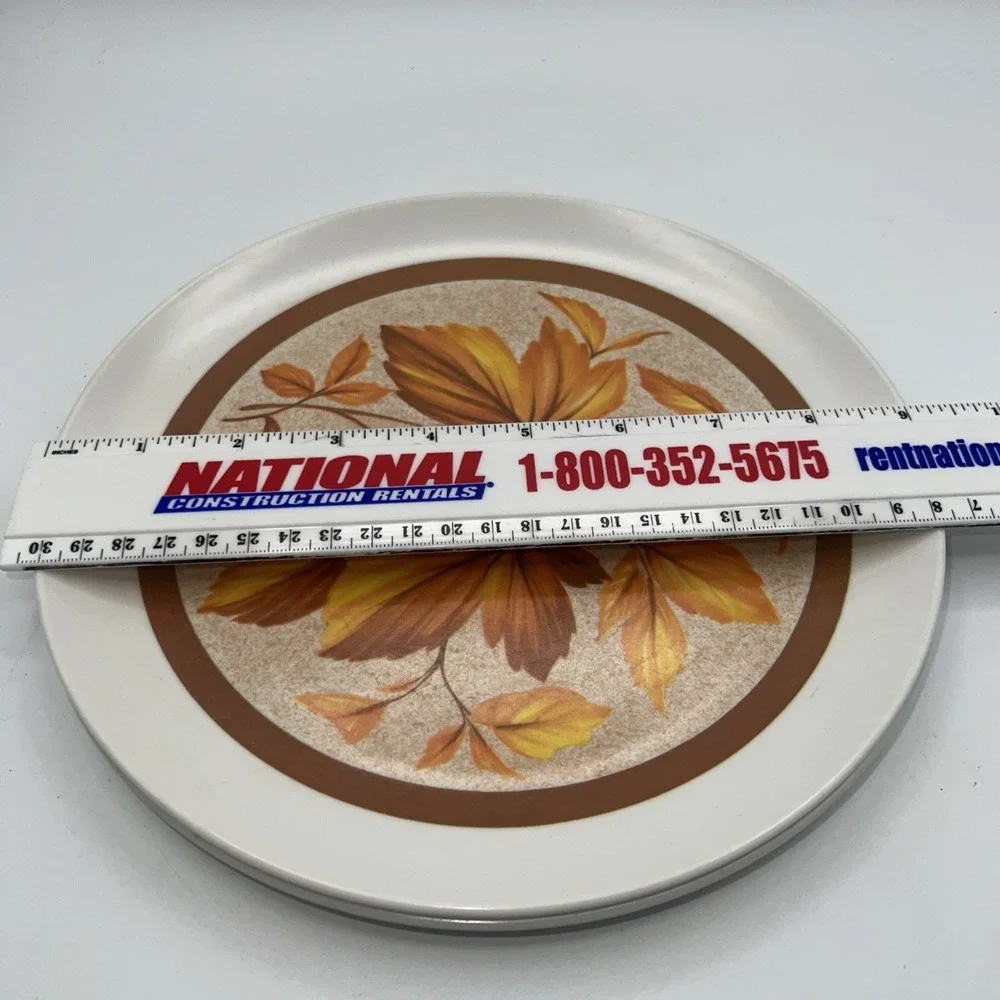 Rare Vintage‎ Artisan Ware Melamine Fall Leaves 9